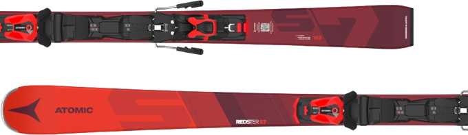 Narty Atomic Redster S7 + MI 12 GW Red/Black - 2024/25