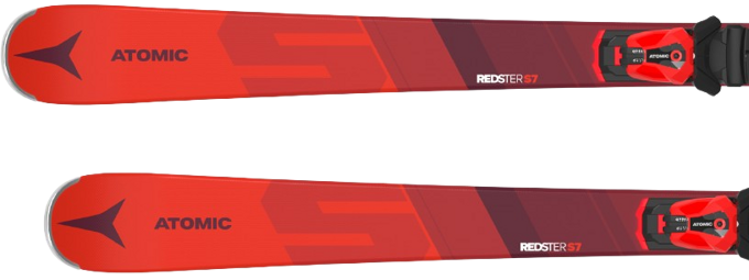 Narty Atomic Redster S7 + MI 12 GW Red/Black - 2024/25