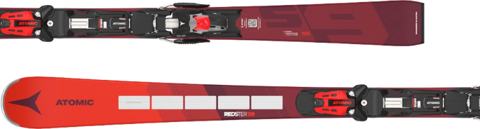 Narty Atomic Redster S9 Revoshock S + X 12 GW Red/Black - 2024/25