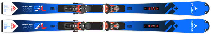 Narty Dynastar Speed Omeglass FIS SL Factory 157 R22 (komórki) + Spx 12 Rockerace GW Hot Red - 2024/25