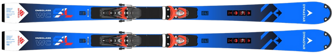 Narty Dynastar Speed Omeglass FIS SL Factory 165 R22 (komórki) + Spx 15 Rockerace Hot Red - 2024/25