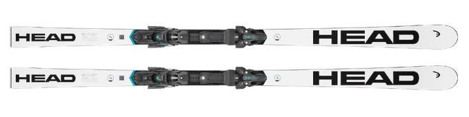 Narty HEAD WCR E-GS Rebel + Race Plate WCR 14 short (komórki) + Freeflex 11 Race - 2024/25