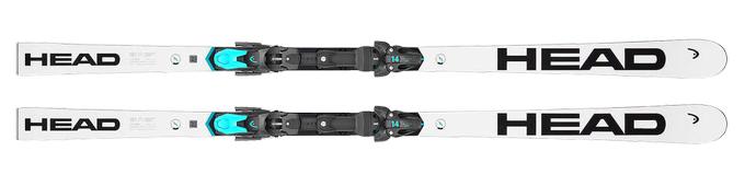 Narty HEAD WCR E-GS Rebel + Race Plate WCR 14 short (komórki) + Freeflex 14 GW - 2024/25