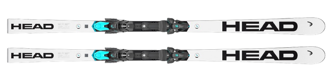 Narty HEAD WCR E-GS Rebel + Race Plate WCR 14 short (komórki) + Freeflex ST 16 - 2024/25