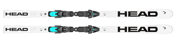 Narty HEAD WCR E-GS Rebel + Race Plate WCR Team (komórki) + Freeflex 11 GW - 2024/25