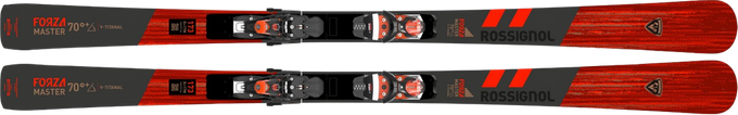 Narty Rossignol Forza 70° V-Ti Master R22 + SPX 12 Race Metrix Black Hot Red - 2024/25