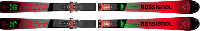 Narty Rossignol Hero Athlete FIS SL 157 cm (komórki) + Spx 15 Rockerace Hot Red - 2024/25