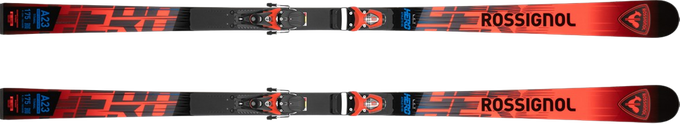 Narty Rossignol Hero Athlete GS (komórki) 170-182cm + Spx 15 Rockerace Hot Red - 2024/25