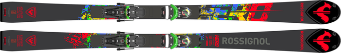 Narty Rossignol Hero Athlete SL Limited Edition 150 cm (komórki) + Spx 12 Rockerace GW Hero Signature - 2023/24