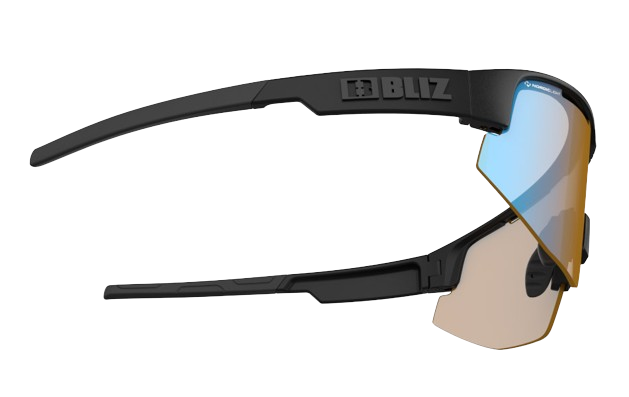 Okulary BLIZ Matrix Nano Nordic Light Matt Black/Coral Blue