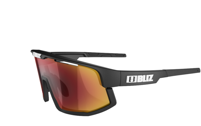 Okulary BLIZ Vision Matt Black/Brown Red - 2024