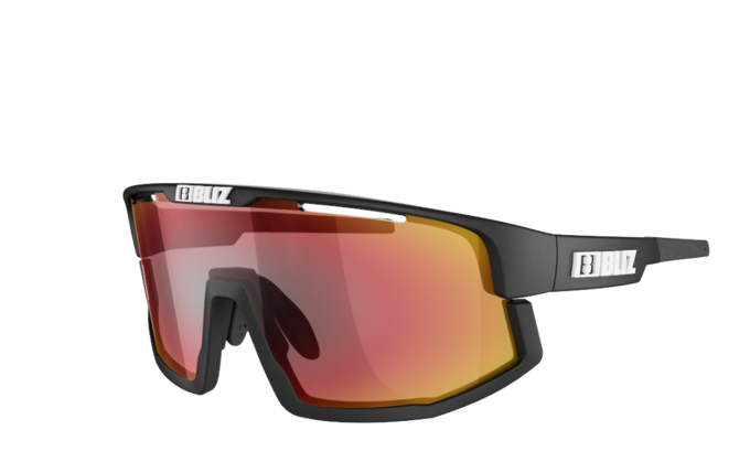 Okulary BLIZ Vision Matt Black/Brown Red - 2024