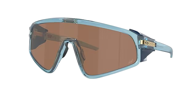 Okulary OAKLEY Latch Panel Kylian Mbappé Signature Series Prizm Tungsten Lenses / Transparent Stonewash Frame