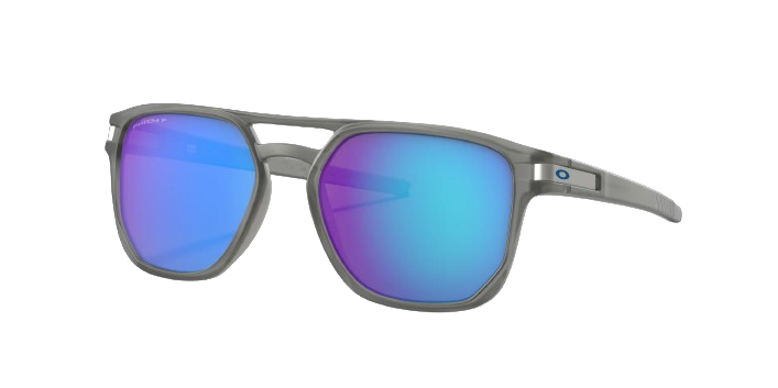 Okulary Oakley Latch Beta Prizm Sapphire Polarized Lenses / Matte Grey Ink Frame