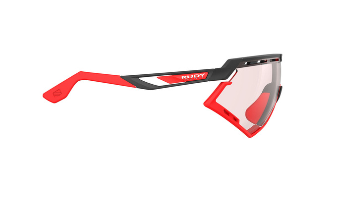 Okulary Rudy Project DEFENDER BLACK MATTE / BUMPERS RED FLUO - Impactx™ Photochromic 2 Red