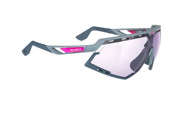 Okulary Rudy Project DEFENDER GLACIER MATTE / BUMPERS AVIO - Impactx™ Photochromic 2 Laser Purple