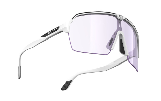 Okulary Rudy Project SPINSHIELD AIR WHITE MATTE - Impactx™ Photochromic 2 Laser Purple