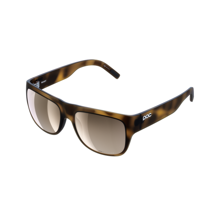 Okulary przeciwsłoneczne POC Want Tortoise Brown/Clarity Trail/Partly Sunny Silver