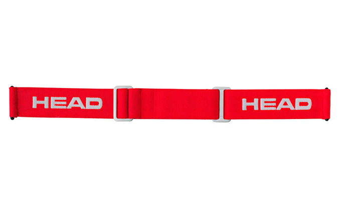 Pasek do gogli HEAD Goggle Strap Red