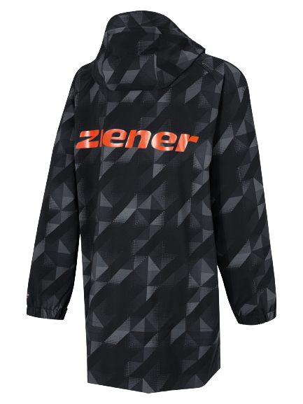 Płaszcz trenerski ZIENER RCE Coach Coat Black Print - 2022/23