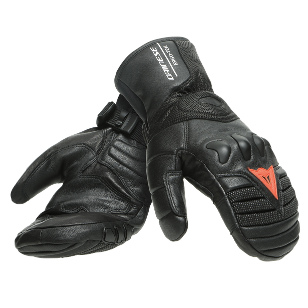 Rękawice DAINESE HP Ergotek PRO Mitten Gloves Stretch Limo/High Risk Red - 2024/25