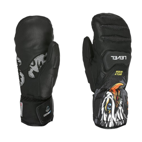 Rękawice Level SQ JR CF Mitt pk Black - 2024/25