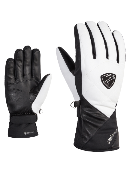 Rękawice Ziener Kamea GTX Lady Glove Black White - 2024/25