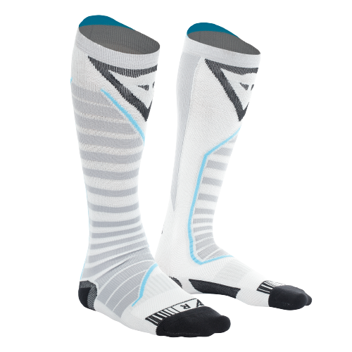 Skarpety narciarskie Dainese Dry Long Socks Black/Blue - 2023/24