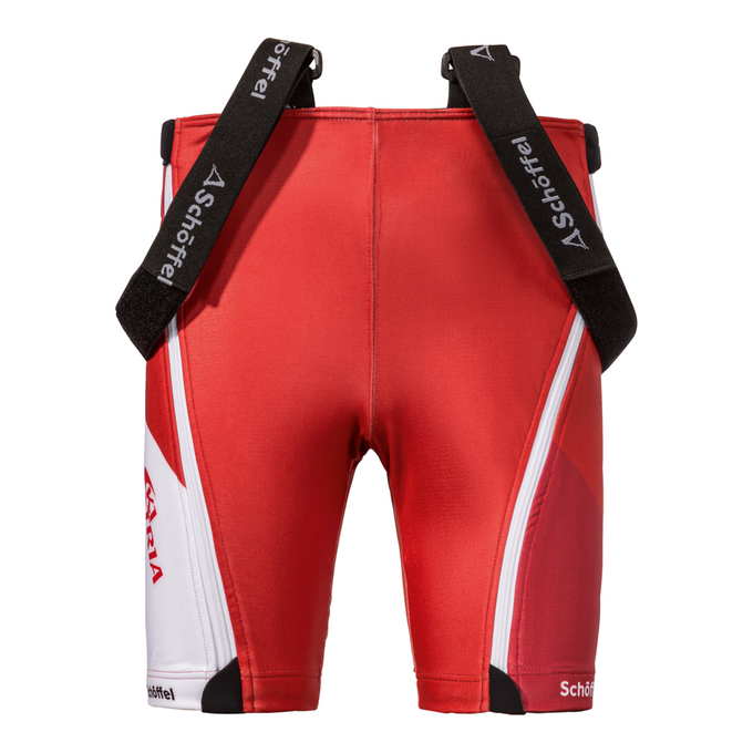 Spodenki na gumę Schoffel Race Shorts3 K RT Barbados Cherry - 2023/24