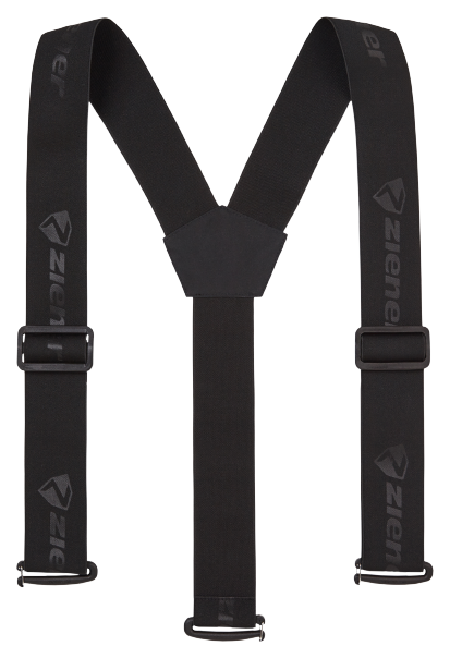 Szelki Ziener Braces Teamwear Black - 2024/25