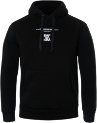 Bluza ENERGIAPURA Sweatshirt With Hood Lucan Black - 2023/24