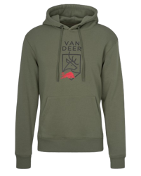 Bluza z kapturem Van Deer Logo Hoodie Khaki - 2024/25