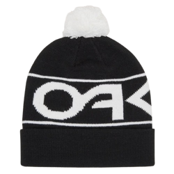 Czapka Oakley Factory Cuff Beanie Black/White Logo