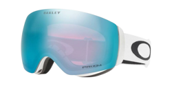 Gogle Oakley Flight Deck M Matte White Prizm Snow Sapphire Irid - 2024/25