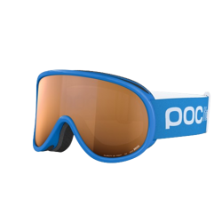 Gogle POC Pocito Retina Fluorescent Blue/Partly Sunny Light Orange - 2024/25