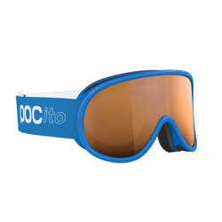 Gogle POC Pocito Retina Fluorescent Blue/Partly Sunny Light Orange - 2024/25