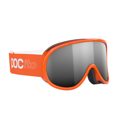 Gogle POC Pocito Retina Fluorescent Orange/Partly Sunny Silver - 2024/25