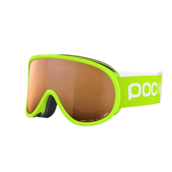 Gogle POC Pocito Retina Fluorescent Yellow/Green/Partly Sunny Light Orange - 2024/25