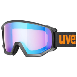 Gogle Uvex Athletic CV Black/Matt Blue-Orange - 2023/24