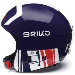 Kask BRIKO Vulcano FIS 6.8 JR France Shiny Tangaroa Blue/White - 2022/23