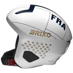 Kask Briko Vulcano 2.0 France Shiny White Tangaroa Blue - 2024/25