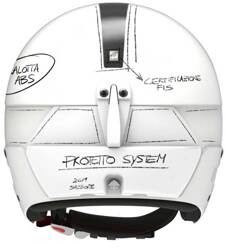 Kask Briko Vulcano FIS 6.8 Graphik Matt/White Black - 2023/24