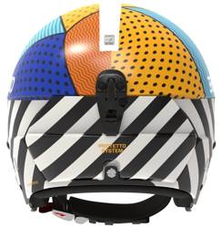 Kask Briko Vulcano FIS 6.8 Graphik Shiny/Black White  - 2023/24