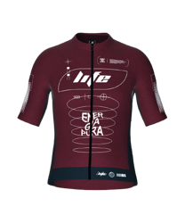 Koszulka rowerowa Energiapura T-Shirt Full Zip Life Idea Red/Ragl Alexander - 2023