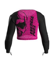 Koszulka z ochraniaczami ENERGIAPURA Maglia Racing Fuxia/Black Junior - 2023/24