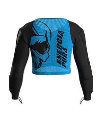 Koszulka z ochraniaczami ENERGIAPURA Maglia Racing Turquoise/Black Junior - 2023/24