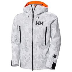 Kurtka narciarska Helly Hansen Sogn Shell 2.0 Jacket Grey Fog Snow Camo Aop - 2024/25 