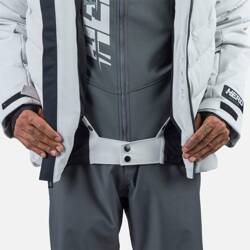 Kurtka narciarska Rossignol Hero Blackside Puffy JKT Soft Gray - 2024/25