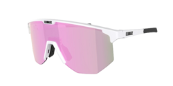 Okulary BLIZ Hero White Matt Frame/Brown with Pink Lenses