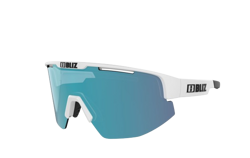 Okulary BLIZ Matrix Nano Photochromic Matt White/Brown Blue